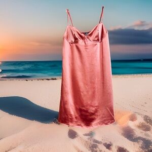 Sexy, Simple, Satin Slip Dress